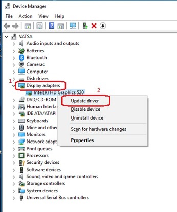Update driver